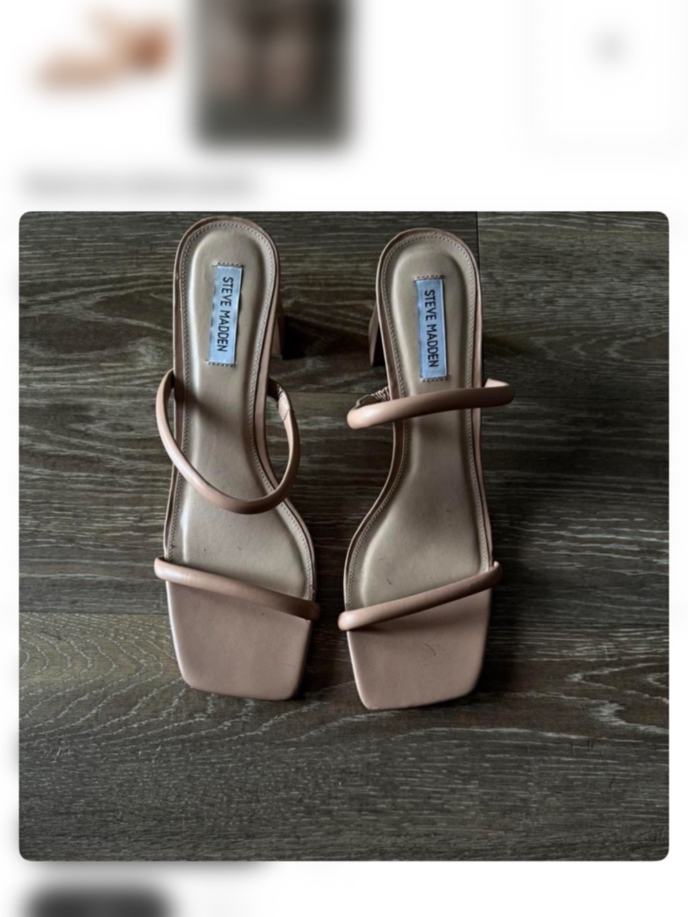 Steve Madden Women's Lilah Strappy Square-Toe Heels - Sz 11